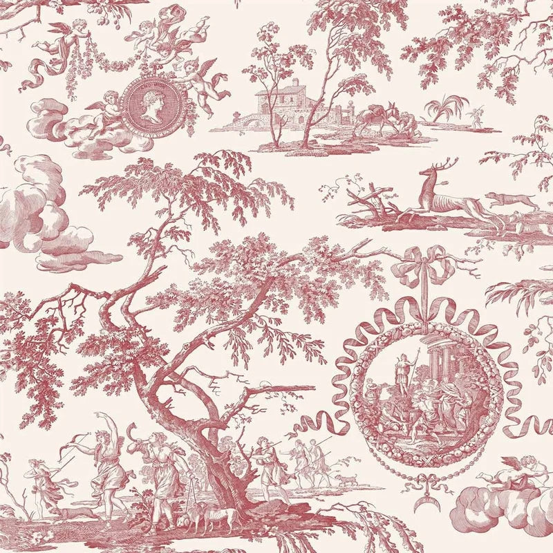 Chasse de Diane Wallpaper - Pink