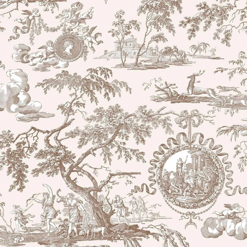 Chasse de Diane Wallpaper - Cream