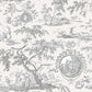 Chasse de Diane Wallpaper - Gray
