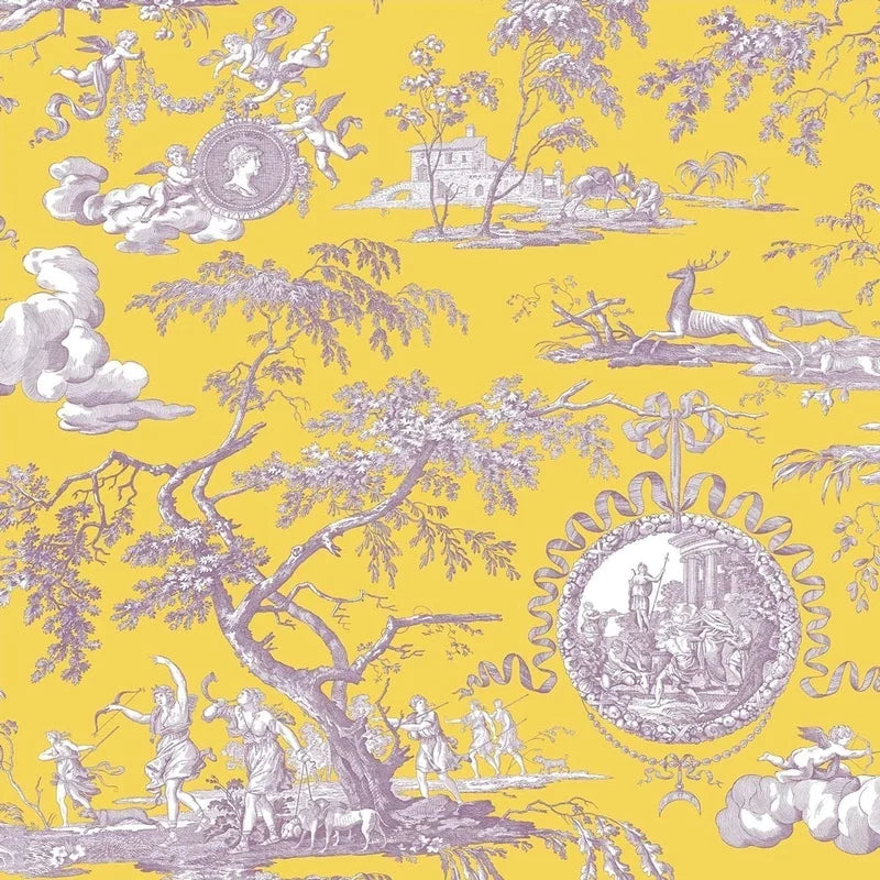 Chasse de Diane Wallpaper - Gold