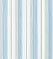 Aiden Stripe Wallpaper - Teal - Ralph Lauren