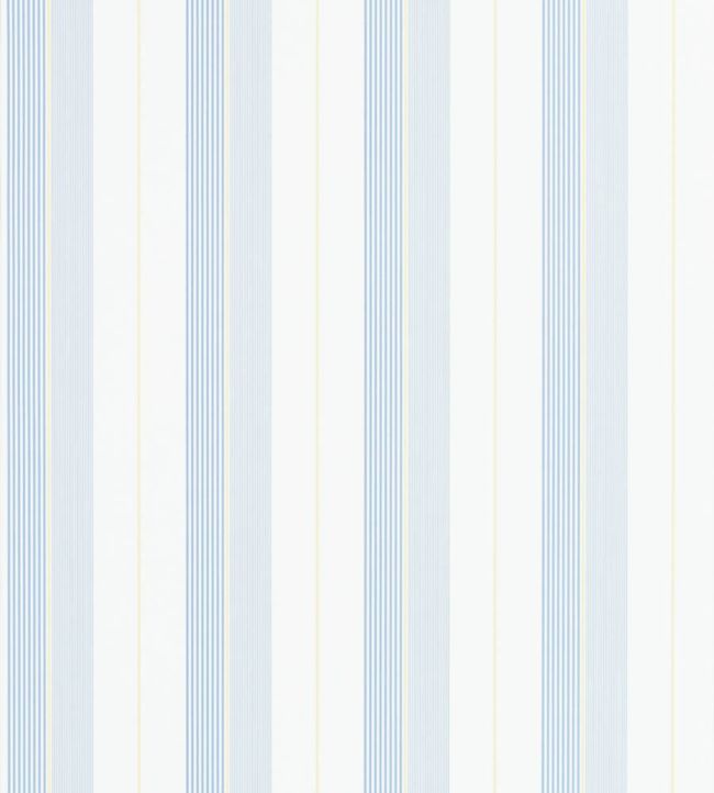 Aiden Stripe Wallpaper - Silver - Ralph Lauren