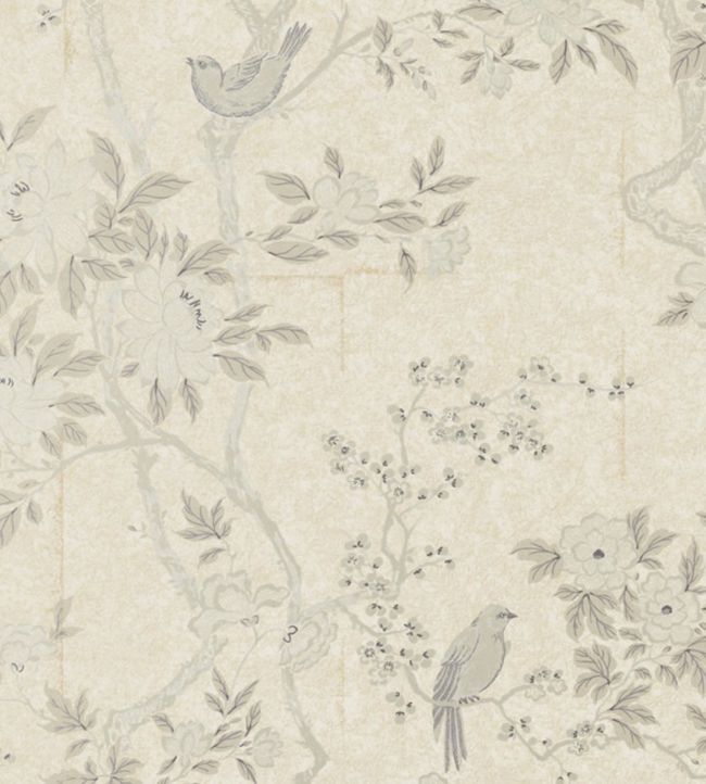 Marlowe Floral Wallpaper - Cream  - Ralph Lauren