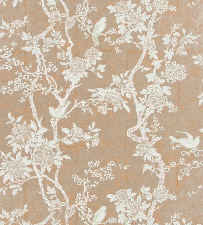 Marlowe Floral Wallpaper - Sand - Ralph Lauren