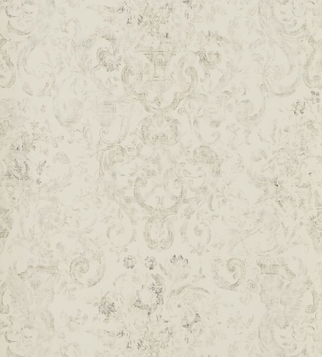 Old Hall Floral Wallpaper - White - Ralph Lauren