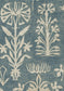Papyrus Fabric - Blue - Lewis & Wood