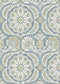 Pasha Wallpaper - Blue 