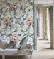 Peonia Grande Wallpaper - Zinc - PDG1102/01 - Designers Guild