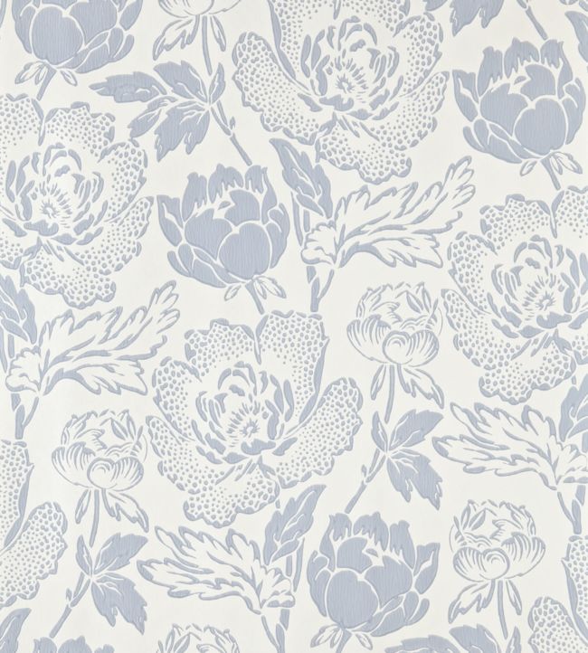 Peony Wallpaper - Parma Gray - 2317 - Farrow & Ball