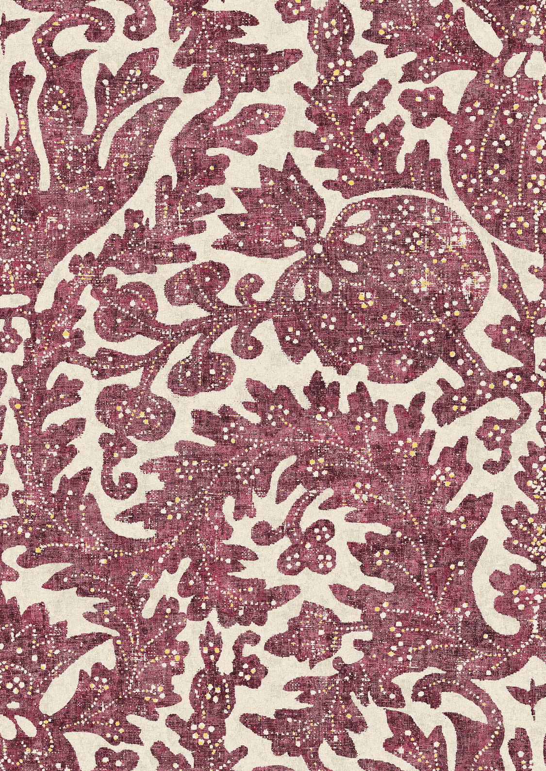 Pomegranate Wallpaper - Red - Lewis & Wood