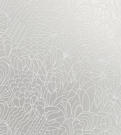 Pop Lustre Wallpaper - Silver 