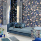 Porcelaine de Chine Wallpaper - Midnight - PDG1146/04 - Designers Guild