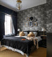 Saint Sebastian Room Wallpaper - Gray