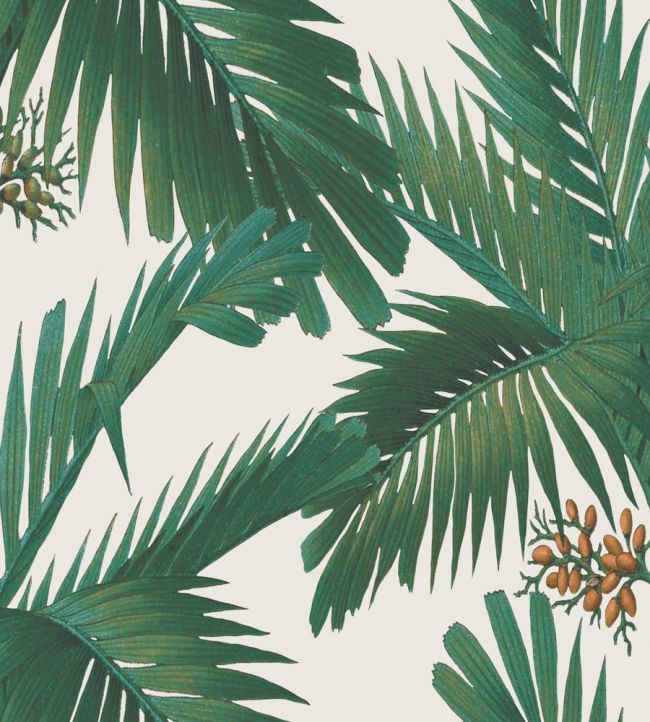 Palm Spring Wallpaper - Green