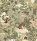 Wildlife Creek Nursey Wallpaper - Sand