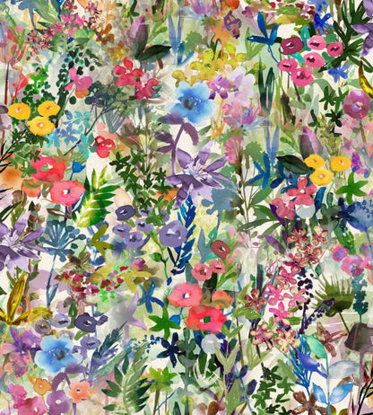 Poppy Meadow Wallpaper - Multicolor 