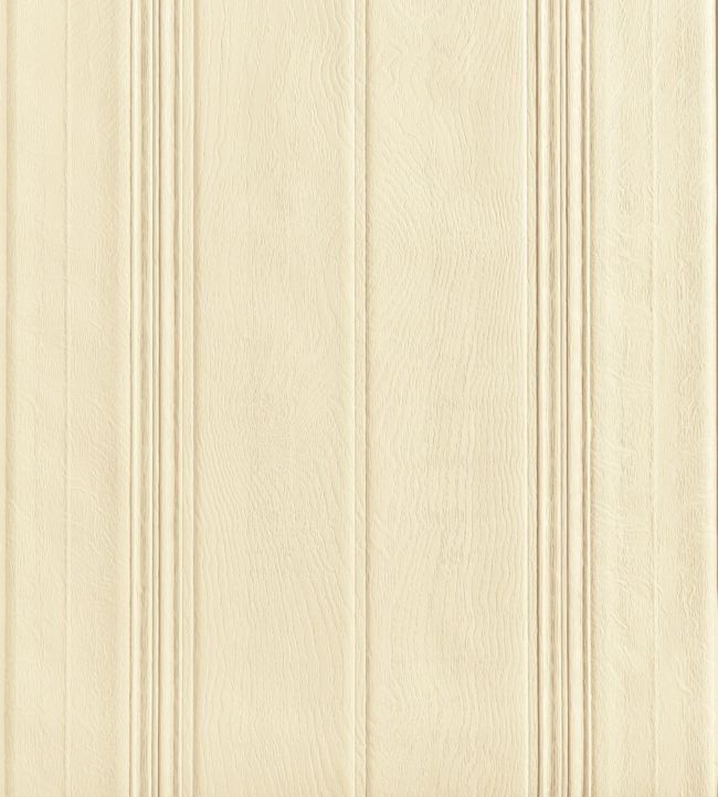 Linenfold Wallpaper - Cream
