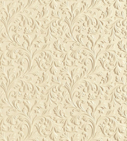 Acanthus Wallpaper - Cream