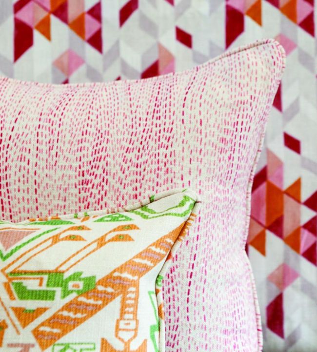 Lluvia Room Fabric - Pink