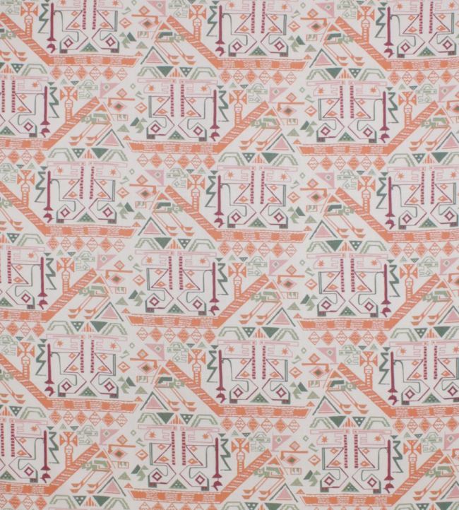 Inca Fabric - Orange 