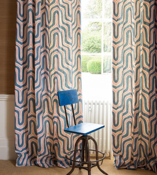 Nest Room Fabric - Blue