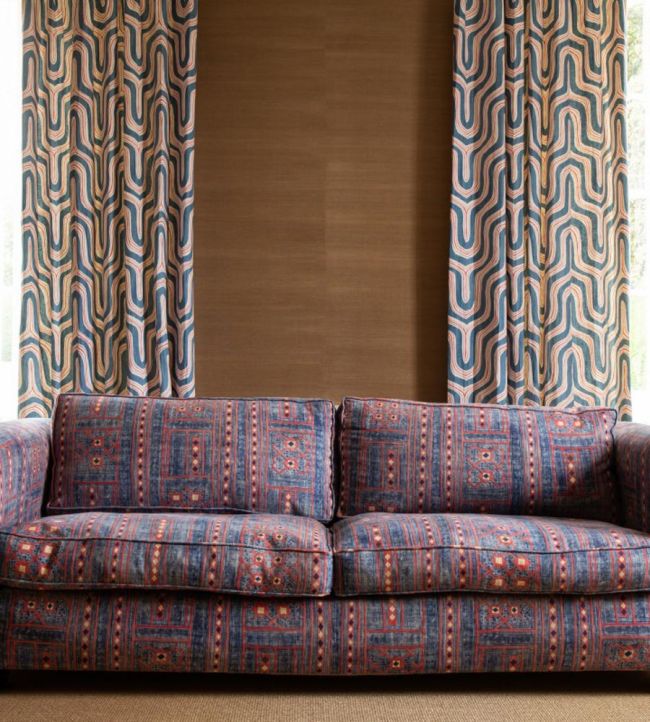 Karatu Room Fabric - Blue