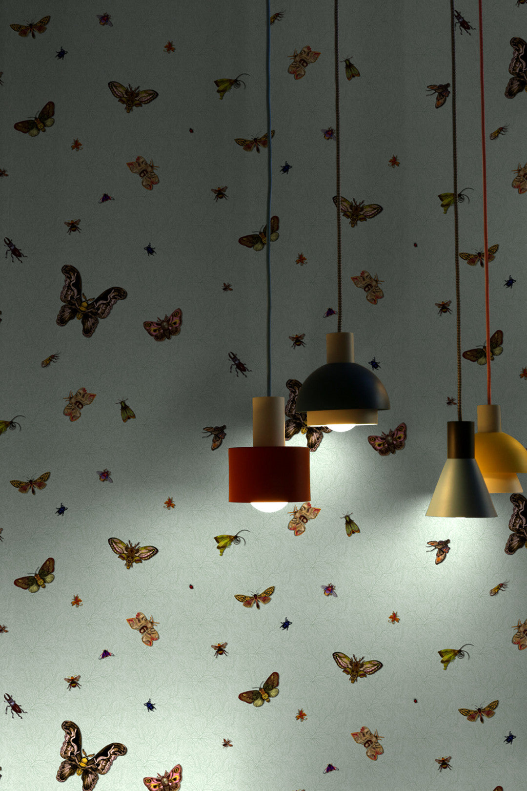 Nightcrawlers Room Wallpaper 2 - Blue