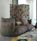 Rabat Room Fabric - Gray