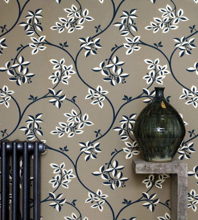 Ringwold Wallpaper - Stiffkey Blue - 1649 - Farrow & Ball