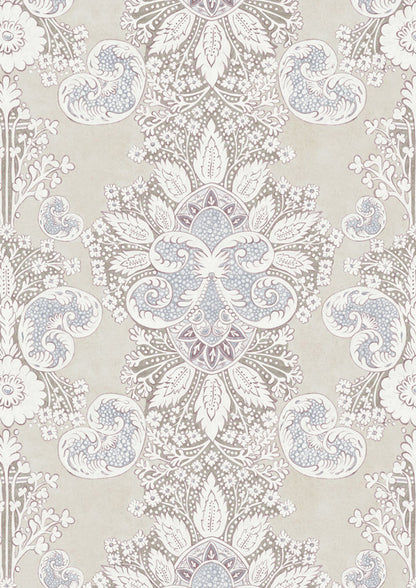 Rococo Wallpaper - Alabaster - Lewis & Wood