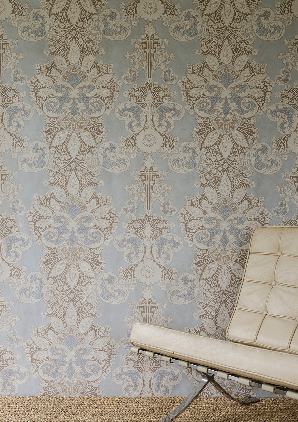 Rococo Wallpaper - Oasis - Lewis & Wood