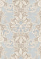 Rococo Wallpaper - Oasis - Lewis & Wood