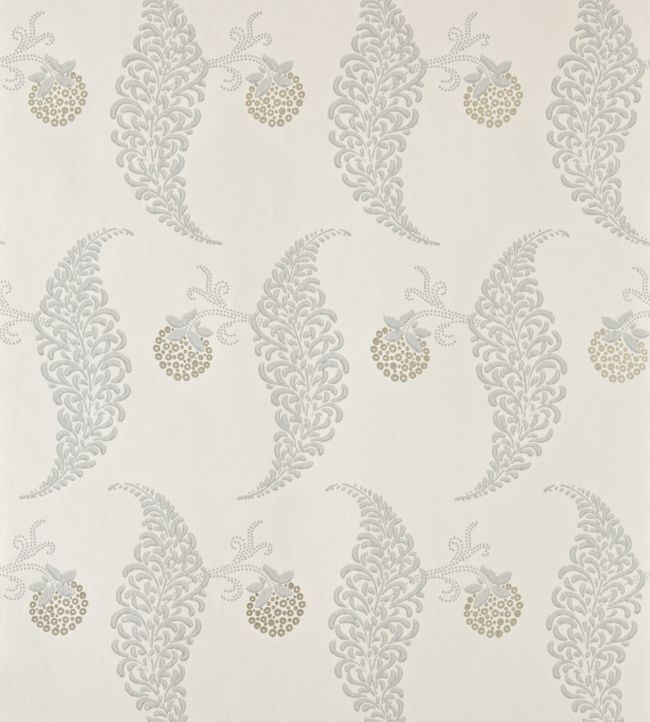 Rosslyn Wallpaper - Gray - 1908 - Farrow & Ball