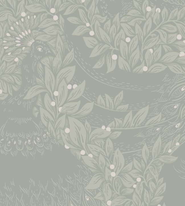 Evelina Wallpaper - Gray