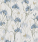 Iris Wallpaper - Blue