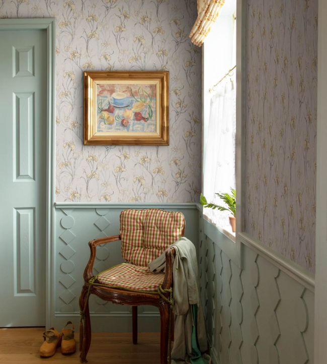Iris Room Wallpaper 2 - Yellow