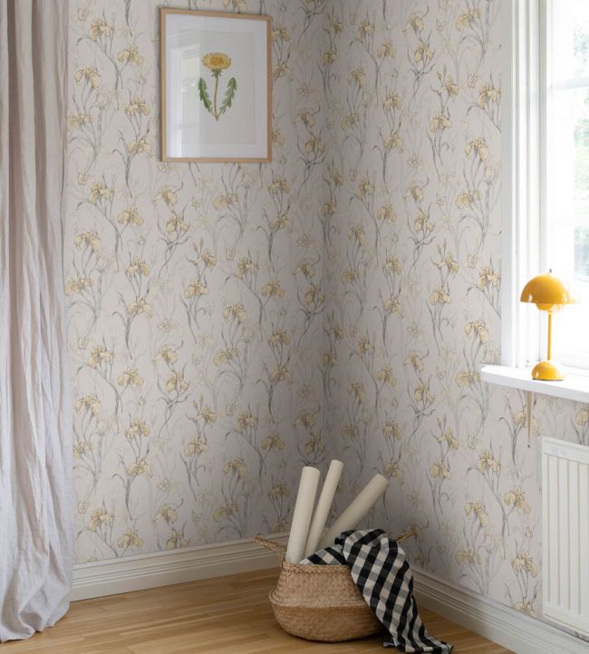 Iris Room Wallpaper 3 - Yellow