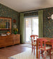 Huset I Solen Room Wallpaper - Green