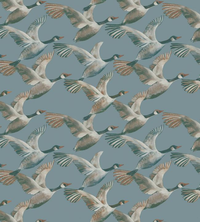SKEIN2 - Skein Wallpaper - Duck Egg - Arley House
