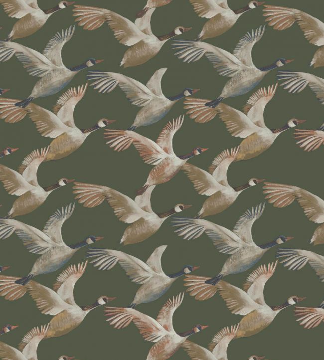 SKEIN5 - Skein Wallpaper - Spruce - Arley House