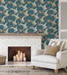 SKEIN8 - Skein Wallpaper - Deep Blue - Arley House