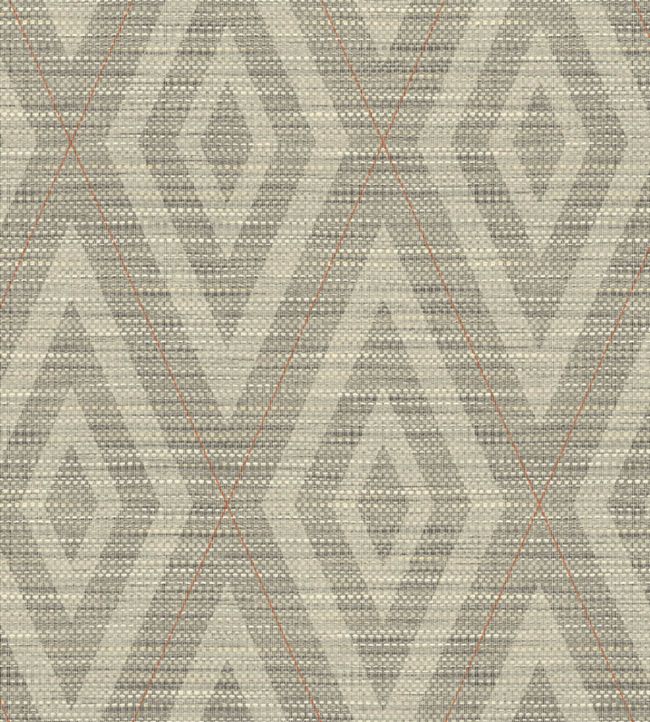 Textile Effects Seven Wallpaper - Gray