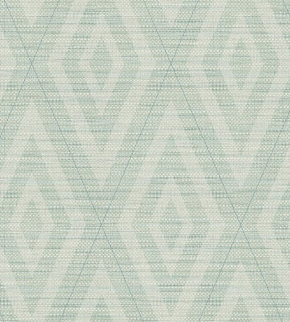 Textile Effects Seven Wallpaper - Teal 