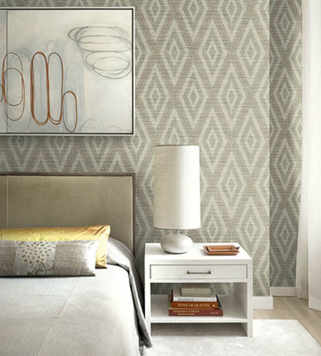 Textile Effects Seven Room Wallpaper - Cream