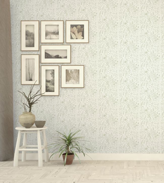 Fable Room Wallpaper - Gray