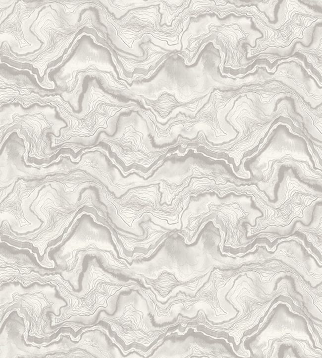 Meander Wallpaper - Gray