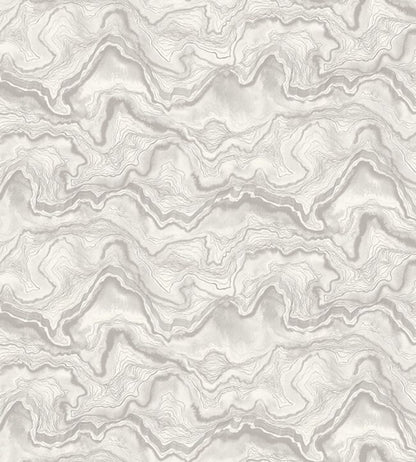Meander Wallpaper - Gray