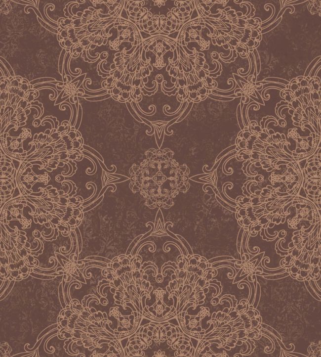 Regal Wallpaper - Brown