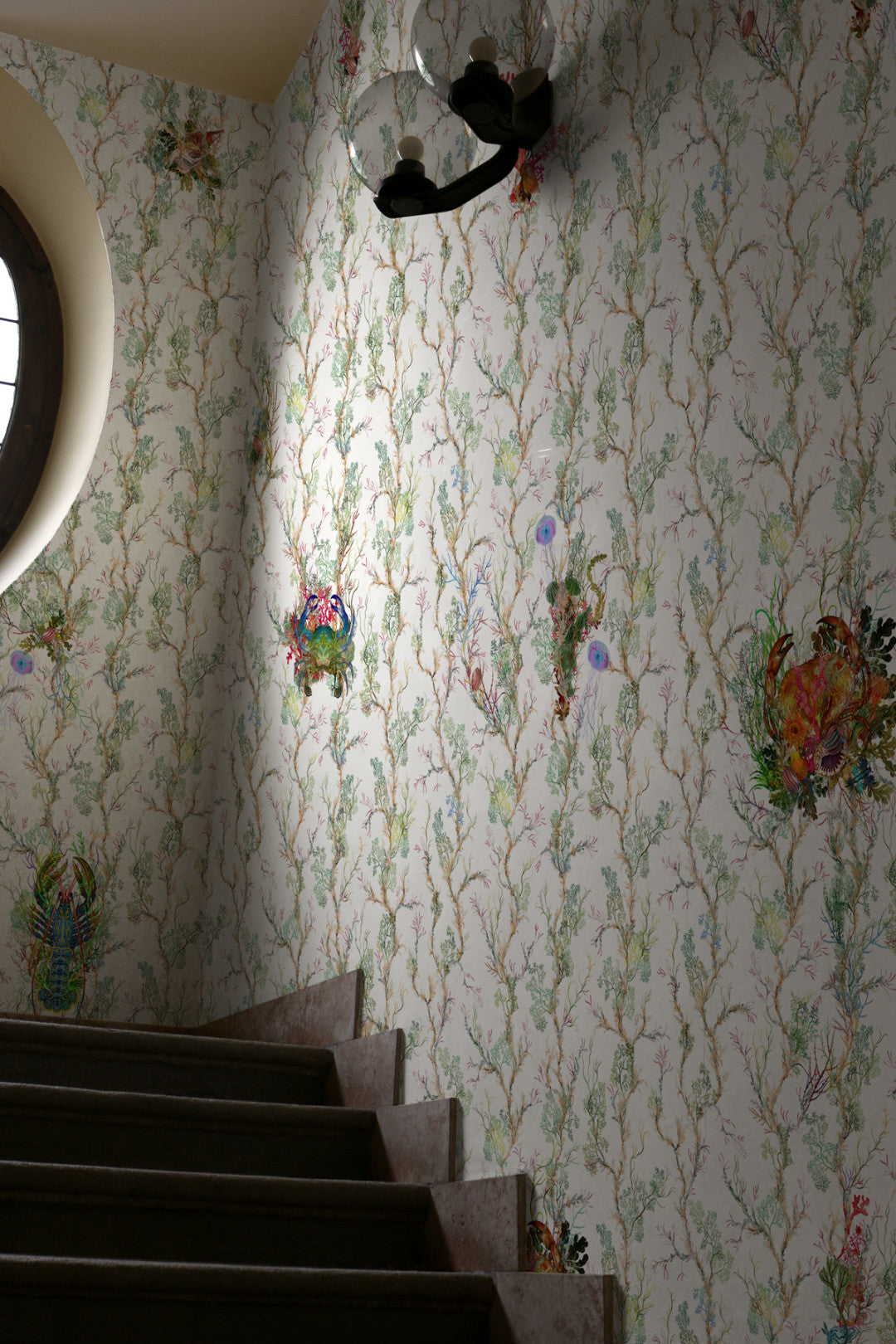 Seashore Galore Room Wallpaper 2 - Green