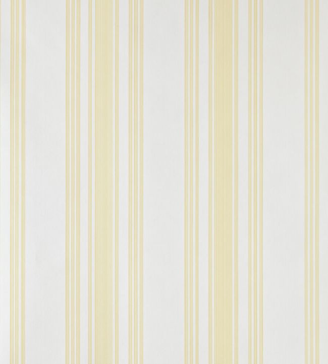 Tented Stripe Wallpaper - Yellow 